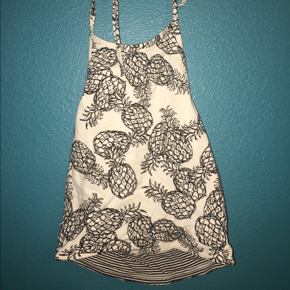 Reversible, Low Back Halter Top